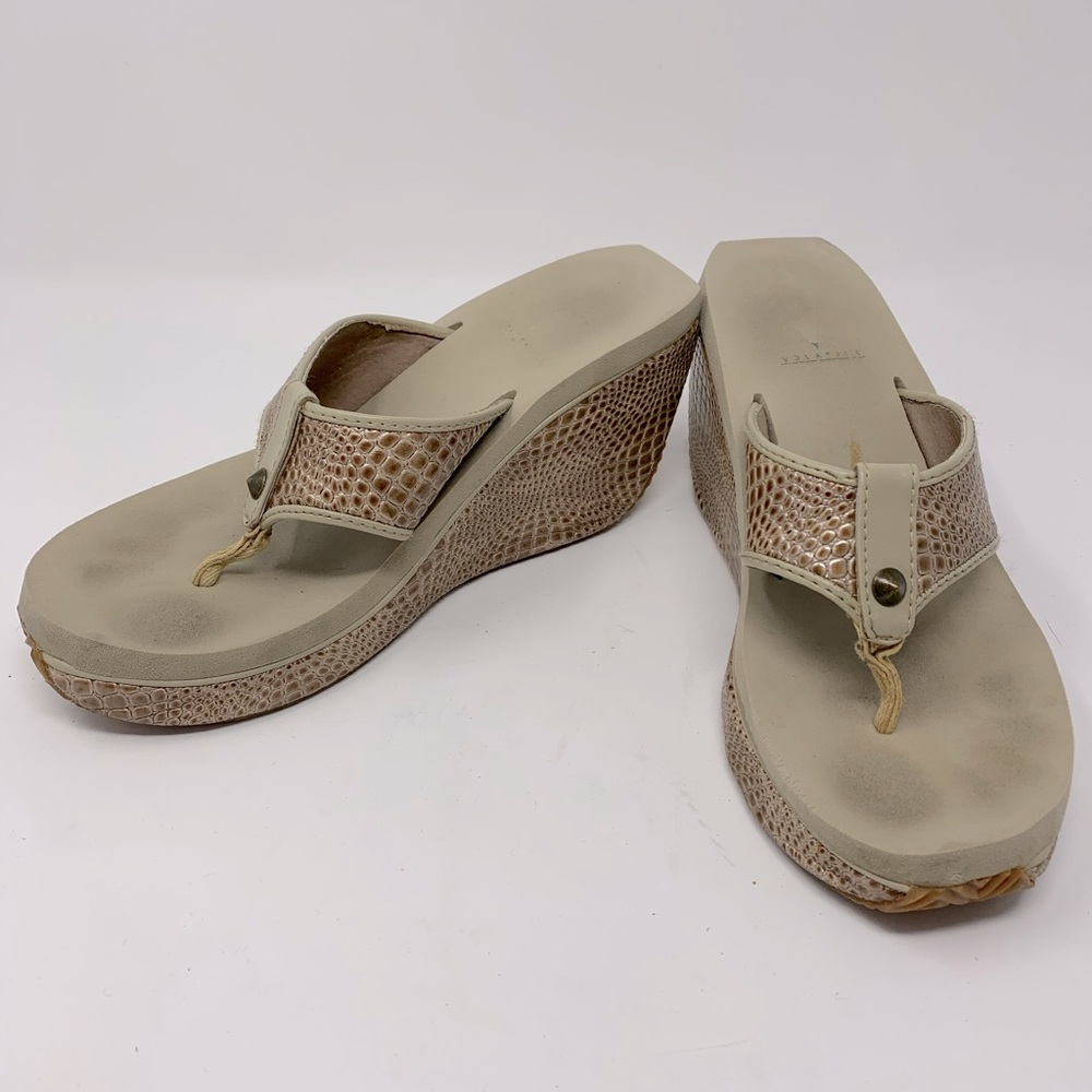 Volatile Reptile Wedge Sandal
